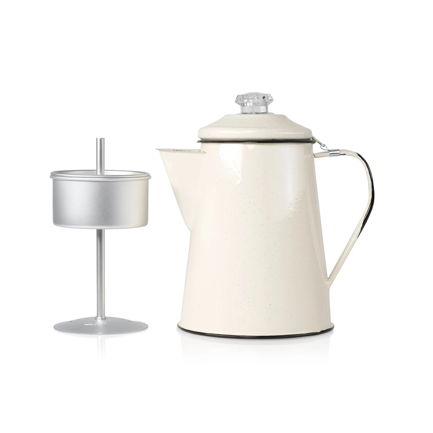 GSI Outdoors Mesa 2 Qt. Enamelware Coffee Pot - Image 4