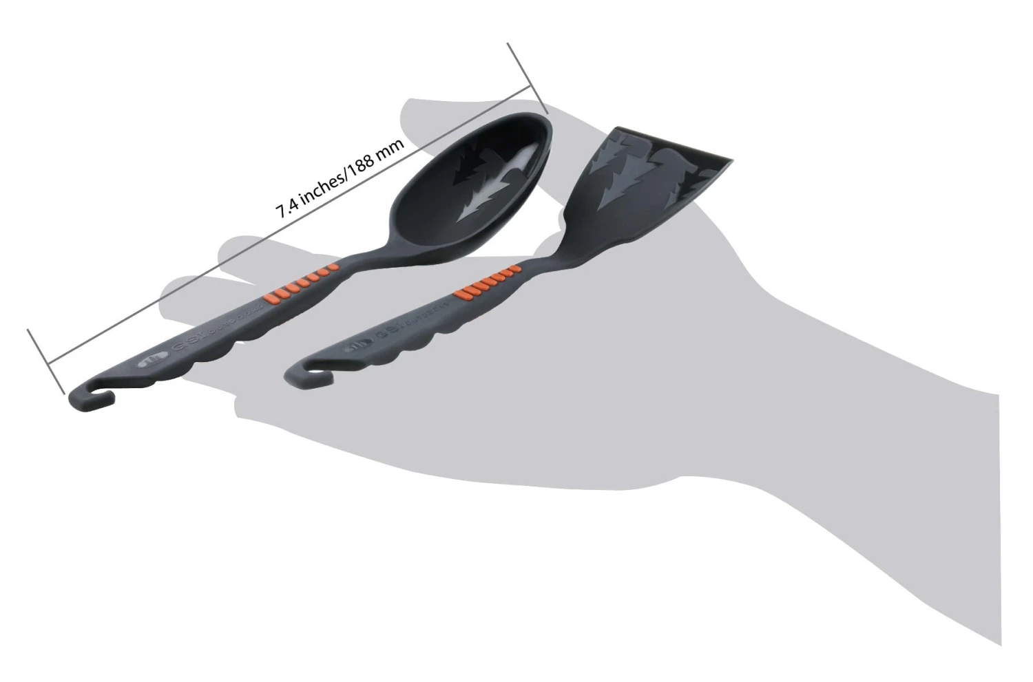 GSI Outdoors Pack Spoon/Spatula Set - Image 2