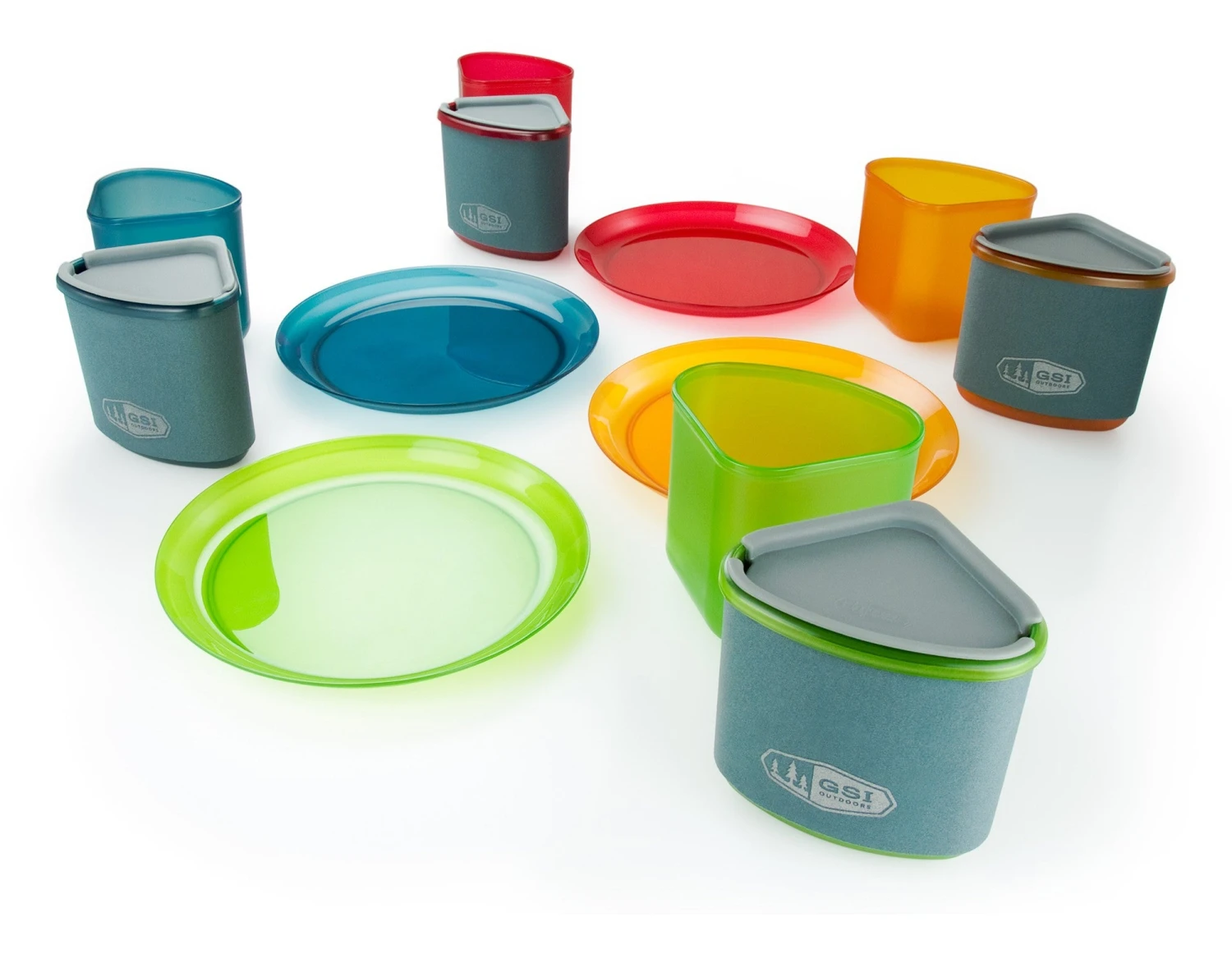 GSI Outdoors Infinity 4 Person Compact Tableset- Multicolor - Image 4