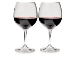 GSI Outdoors Nesting Red Wine Glass Set