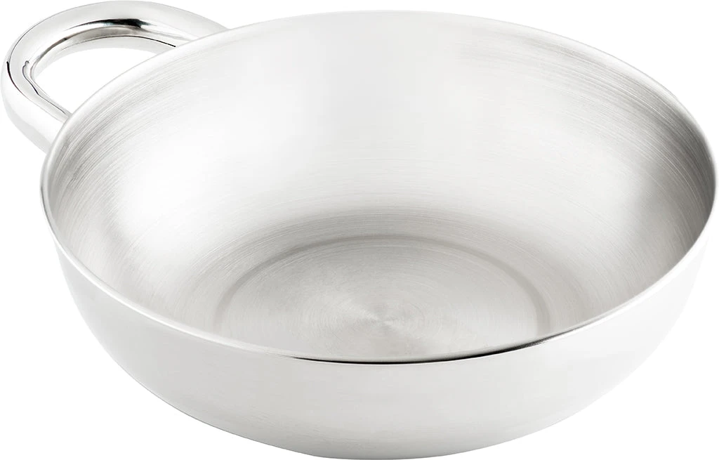 GSI Outdoors Glacier Stainless Steel Bowl With Handle|-|Bol En Acier Inoxydable Avec Anse Glacier