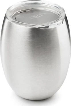 GSI Outdoors Glacier Stainless Double Wall Wine Glass|-|Glacier Stainless Double Wall Wine Glass