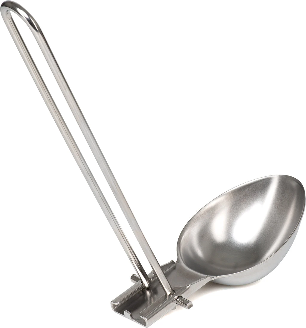 GSI Outdoors Glacier Stainless Steel Folding Chef Spoon/Ladle|-|Cuillère/louche De Chef Pliante En Acier Inoxydable Glacier - Image 3