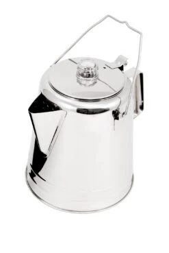 GSI Outdoors Glacier Stainless 28 Cup Coffee Percolator|-|Percolateur à Café Glacier Inoxydable 28 Cup