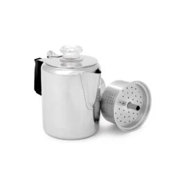GSI Outdoors Glacier Stainless 3 Cup Percolator|-|Cafetière Glacier Stainless 3 Tasses