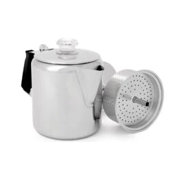 GSI Outdoors Glacier Stainless 6 Cup Percolator|-|Cafetière Glacier Stainless 6 Tasses