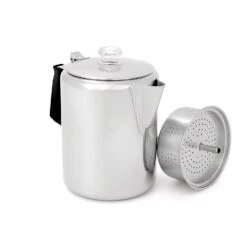 GSI Outdoors Glacier Stainless 12 Cup Percolator|-|Cafetière Glacier Stainless 12 Tasses