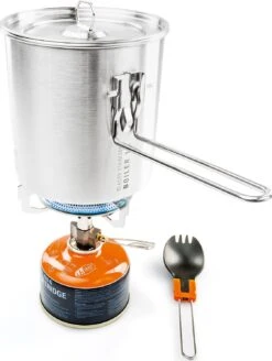 GSI Outdoors Glacier Stainless Explorer Set|-|Ensemble Cuisinière Glacier En Acier Inoxydable Explorer