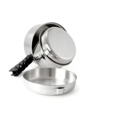 GSI Outdoors Glacier Stainless Cookset S|-|Ensemble Glacier Stainless Cookset Petit