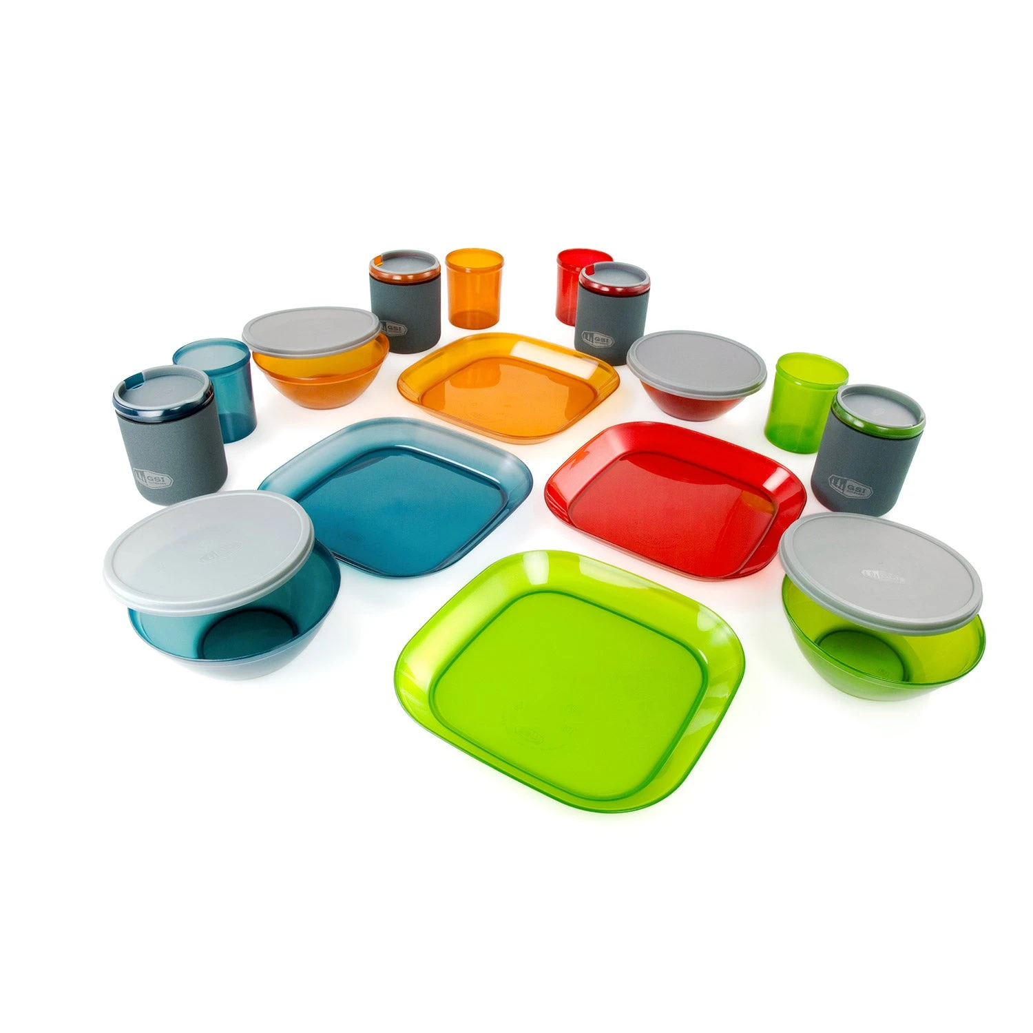 GSI Outdoors Infinity 4 Person Deluxe Table Set|-|Ensemble Infinity 4 Person Deluxe Table