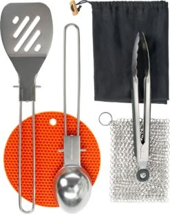 GSI Outdoors Destination 5 Piece Folding Chef Tool Set|-|Ensemble D'outils De Chef Pliants 5 Pièces Destination