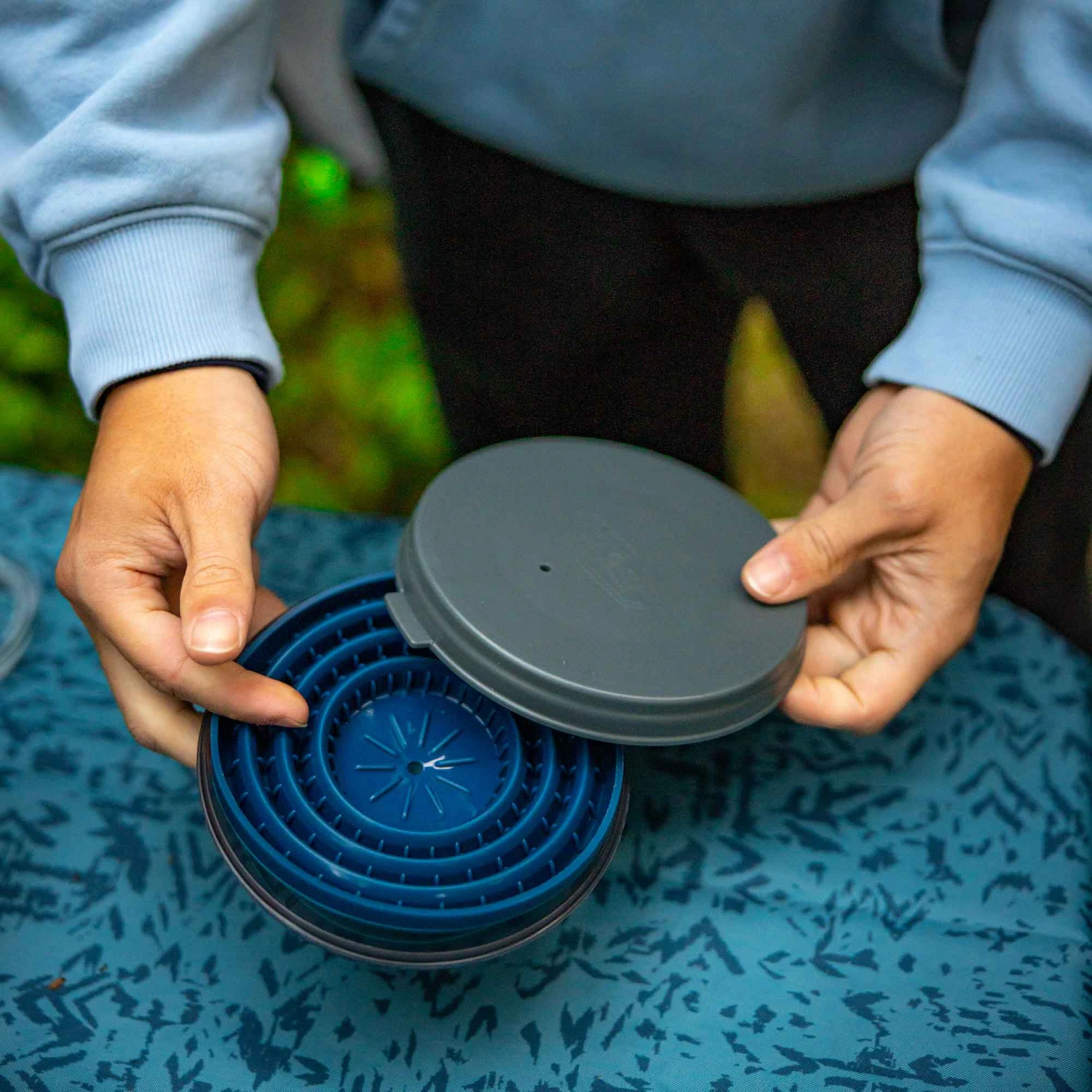 GSI Outdoors Collapsible JavaDrip - Blue - Image 7