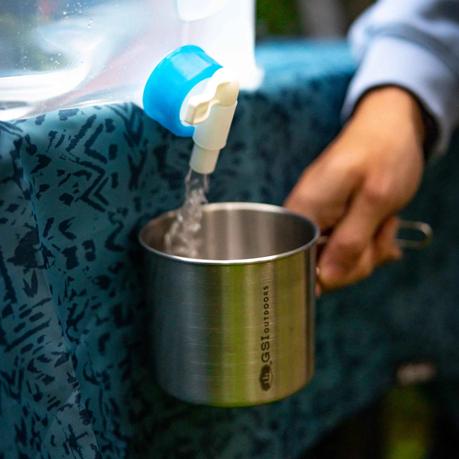 GSI Outdoors Glacier Stainless Bottle Cup - Image 6