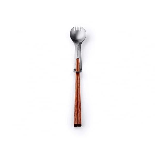 GSI Outdoors Glacier Stainless Steel Kung Foon & Chopsticks - Image 2